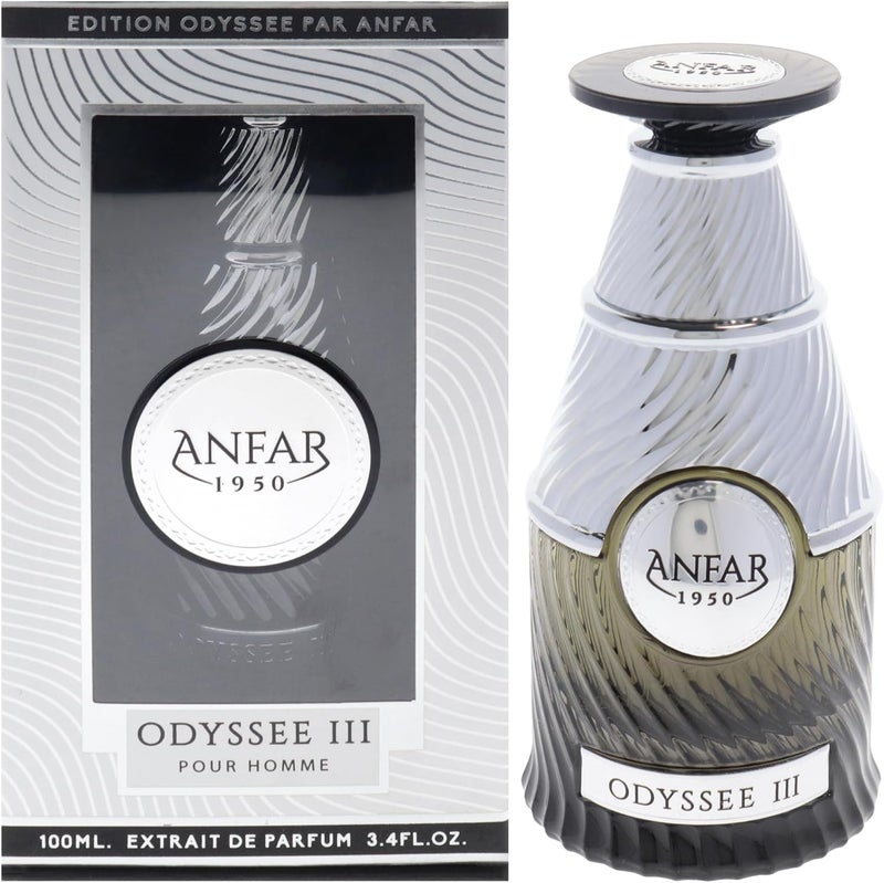 Anfar Odyssee Edition III by Anfar for Men - 3.4 oz Extrait De Parfum Spray - Image 1