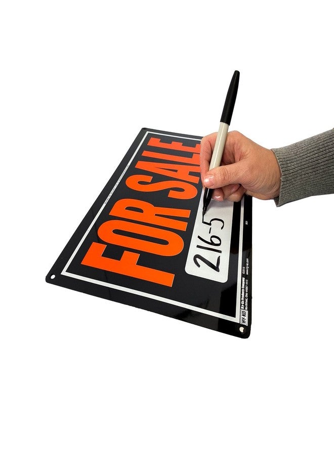 Hy-Ko Aluminum Signs, 14” x 9.5”, Durable Long-Lasting Contrasting Metal Signs for Outdoor Use for Businesses, Property, Clear & Easy to Read Informational Display - Image 4