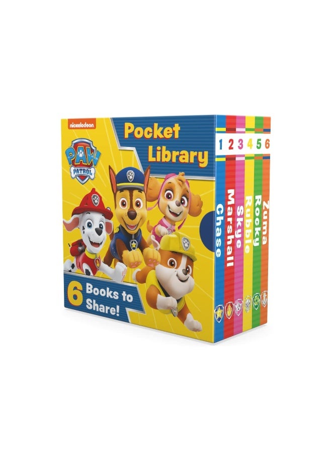 Paw Patrol Pocket Library: A Nickelodeon Series Paw Patrol - Image 1