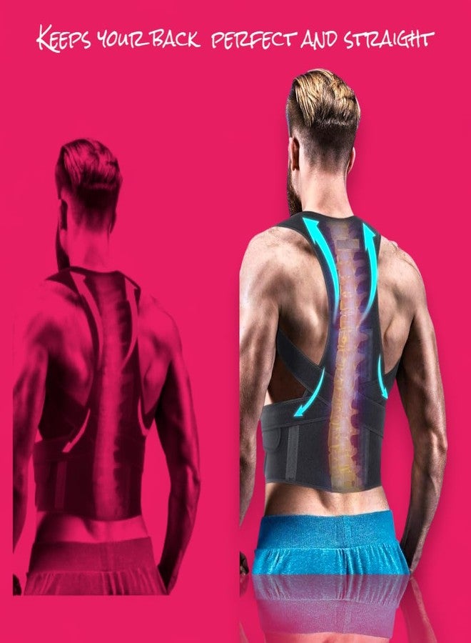 IndianStore4All Posture Corrector Belt for Men & Women | Free Size Unisex premium Back Support Brace for Spine Alignment, Shoulder & Back Pain Relief | Suitable for M, L & XL | Office, Home & Daily Use - Image 5