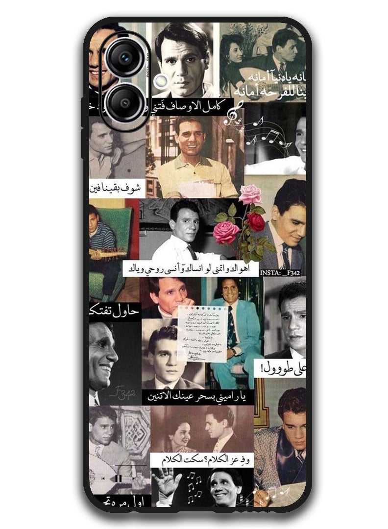 Theodor غطاء واقي مضاد للخدش ومقاوم للصدمات لهاتف سامسونج جالاكسي A06 تصميم عربي (140) - Image 1