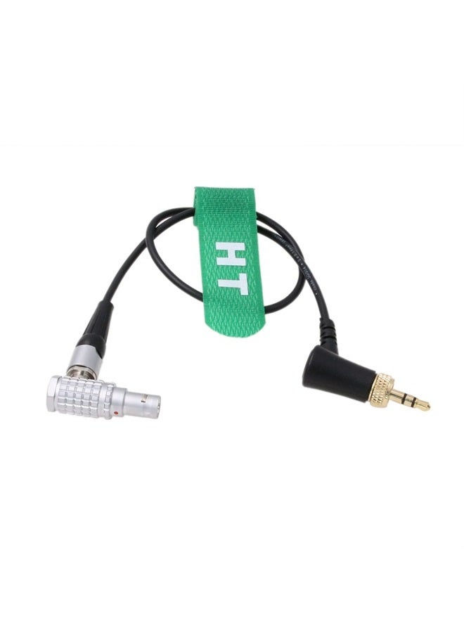 HangTon Locking 3.5mm TRS 5-pin Timecode for Deity TC-1 to ARRI Alexa SXT Sound Devices Zaxcom Audio Recorder Camera 12" - Image 1