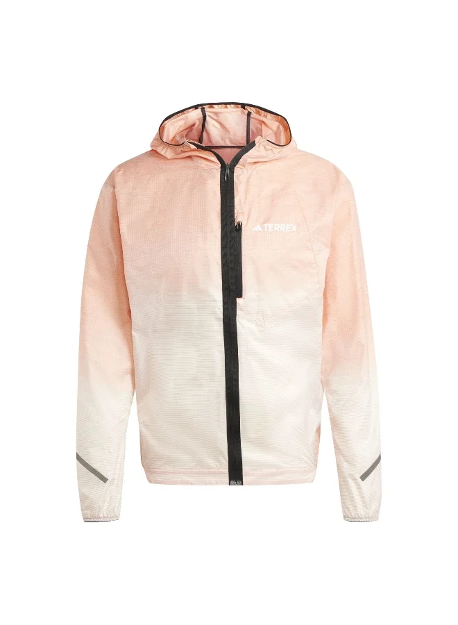 Adidas Xpr Light Ww Orange Trail Running Jackets For Men XS
