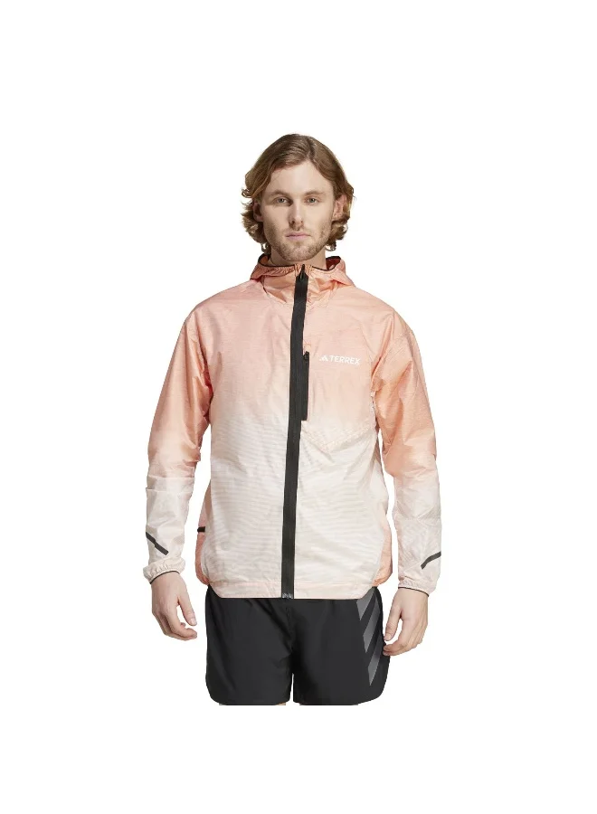 Adidas Xpr Light Ww Orange Trail Running Jackets For Men XS