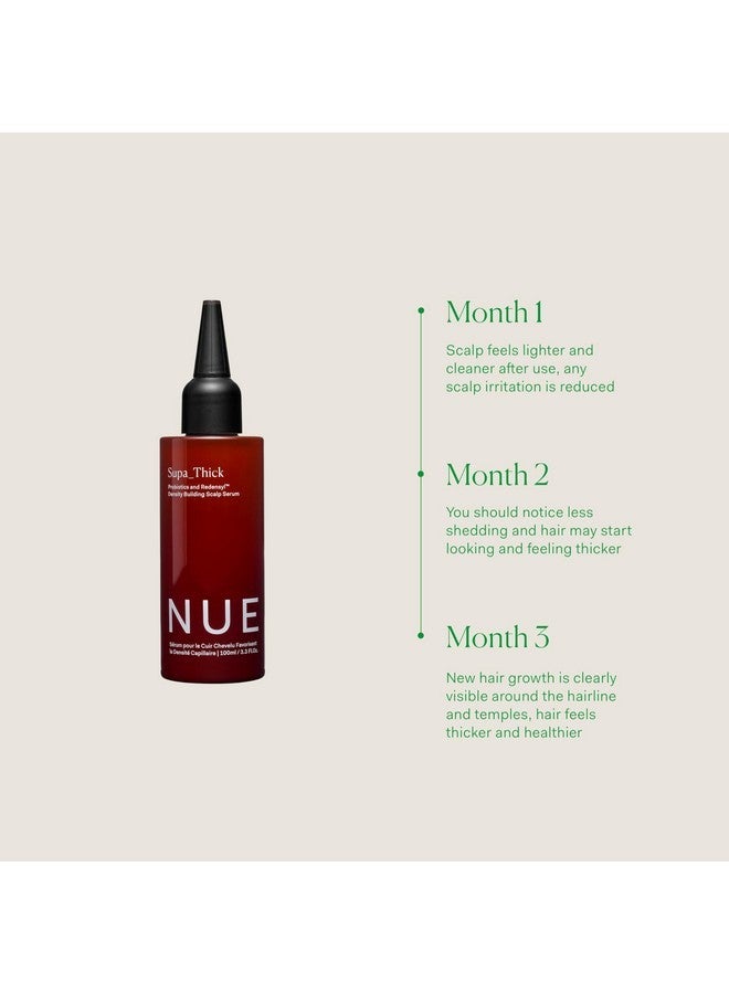 The Nue Co. SUPA THICK Topical Hair Supplement, Supports Hair Growth and Reduces Shedding, Scalp Serum for Hair Density, Vegan, 4 oz / 100 mL - Image 4