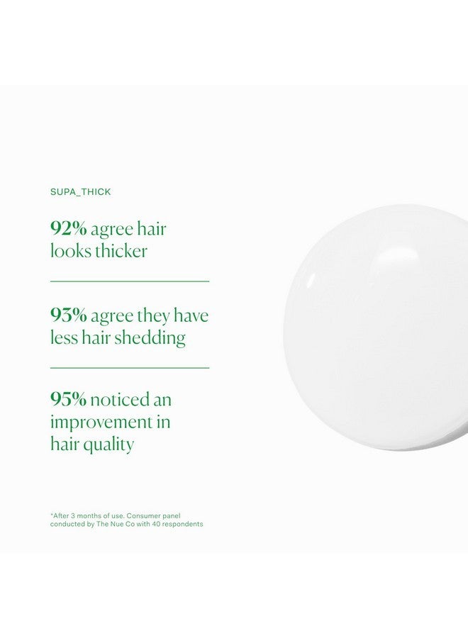 The Nue Co. SUPA THICK Topical Hair Supplement, Supports Hair Growth and Reduces Shedding, Scalp Serum for Hair Density, Vegan, 4 oz / 100 mL - Image 3
