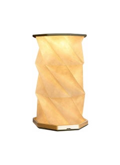 OTTAL Rotating Paper Foldable Paper Lamp LED with Adjustable Folding Panels and Rotating Base  - Image 3
