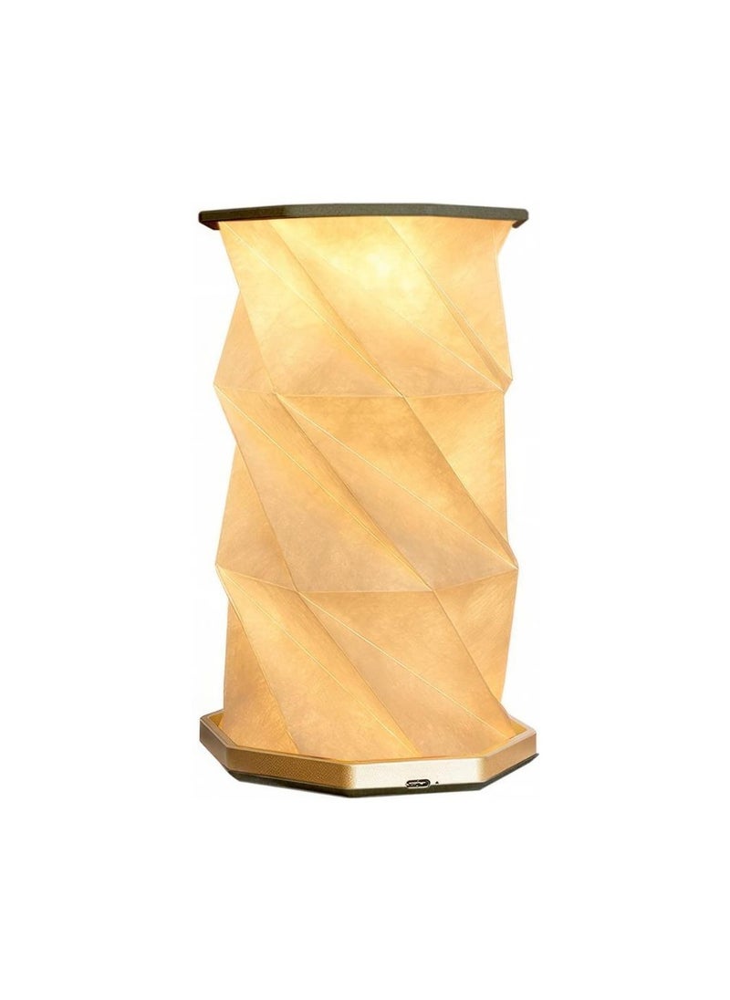 OTTAL - Rotating Paper Foldable Paper Lamp LED with Adjustable Folding Panels and Rotating Base - Image 1