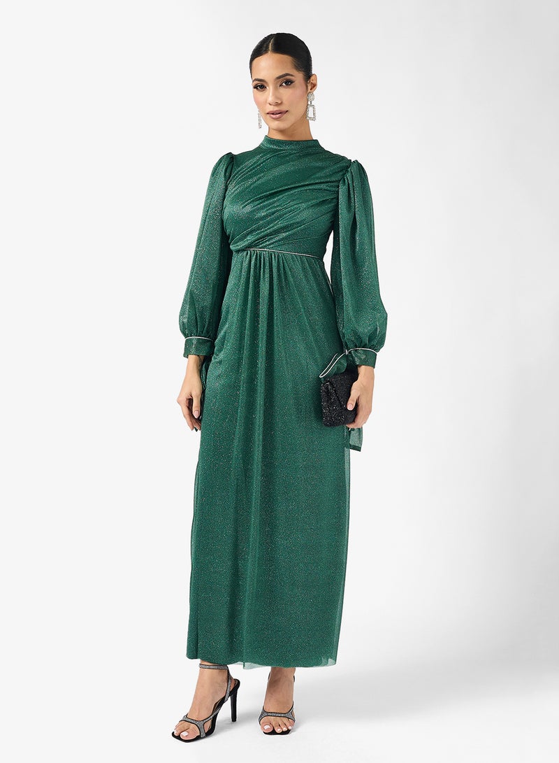 خزانة فستان مكشكش بأكمام منفوشة - Image 4