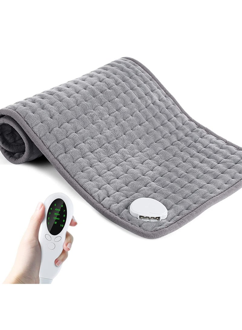 general Electric Heating Pad for Pain Relief 10 Temperature Settings and 3 Timing Settings with LED Display - Image 1