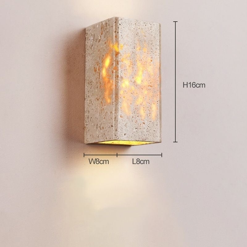 Natural Stone LED Pendant Light - Image 3