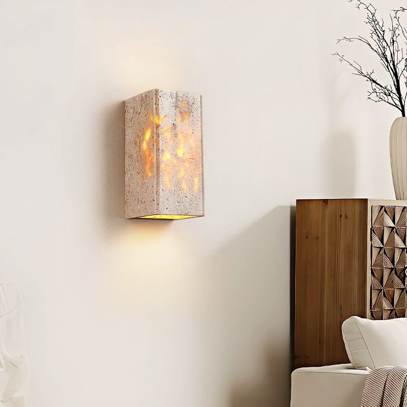 Natural Stone LED Pendant Light - Image 1