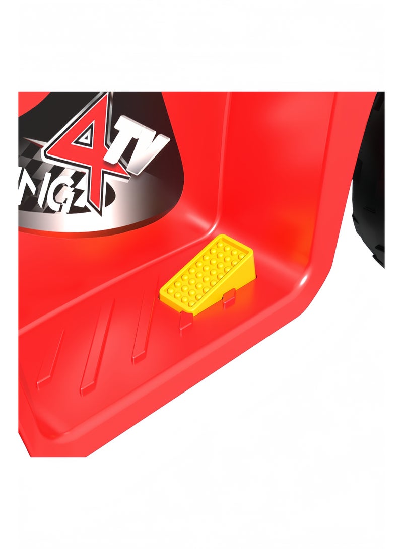 الأمويلات سيارة ركوب اطفال كهربائية للأطفال، 4 عجلات، هدية مثالية لمغامرات الطرق الوعرة، أطفال سنة فما فوق - Image 4