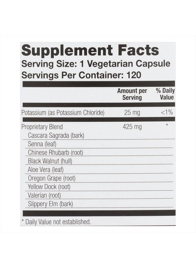 Natural Balance Colon Clenz, Herbal Colon Cleanse & Detox Supplement, Gentle & Dependable Overnight Formula 60ct (120 CT) - Image 2