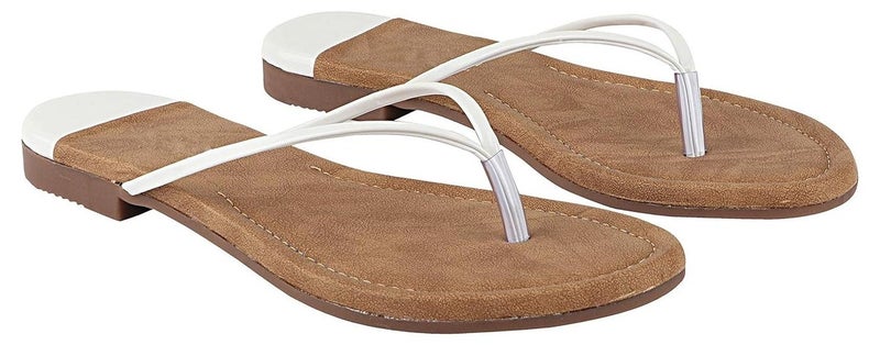 Shoetopia صنادل دو باي النسائية المسطحة المريحة والأنيقة - Image 2