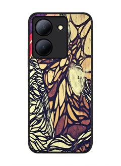 Stylizedd Rugged Black Edge case for Vivo Y36 / Vivo Y36 5G, Slim fit Soft Case Flexible Rubber Edges Anti Drop TPU Gel Thin Cover - Wise Graffitti  - Image 1