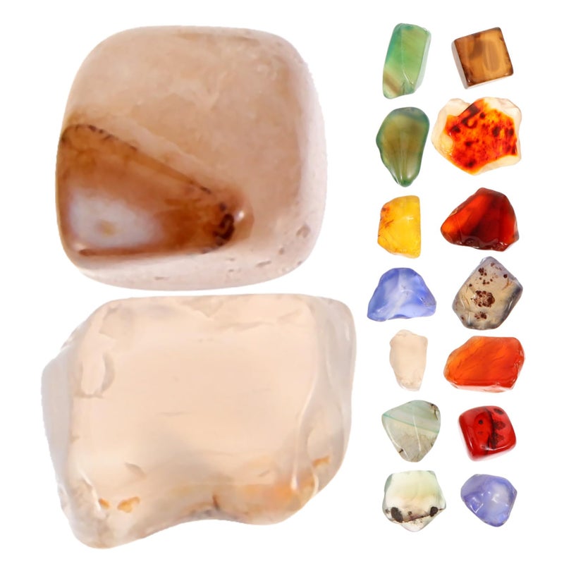 Fluorescent Fish Tank Stones Pebbles For Aquarium Decor And Healthy Fish Environment - Image 2