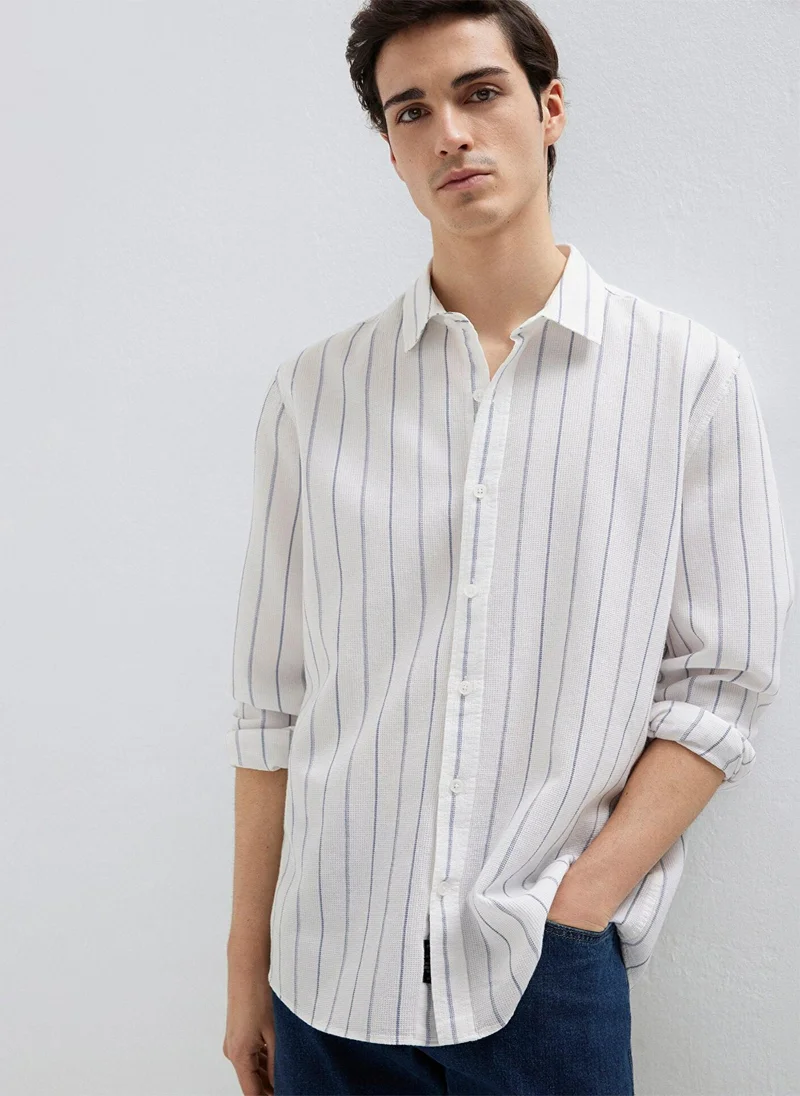 Mavi Strip Regular Fit Shirt