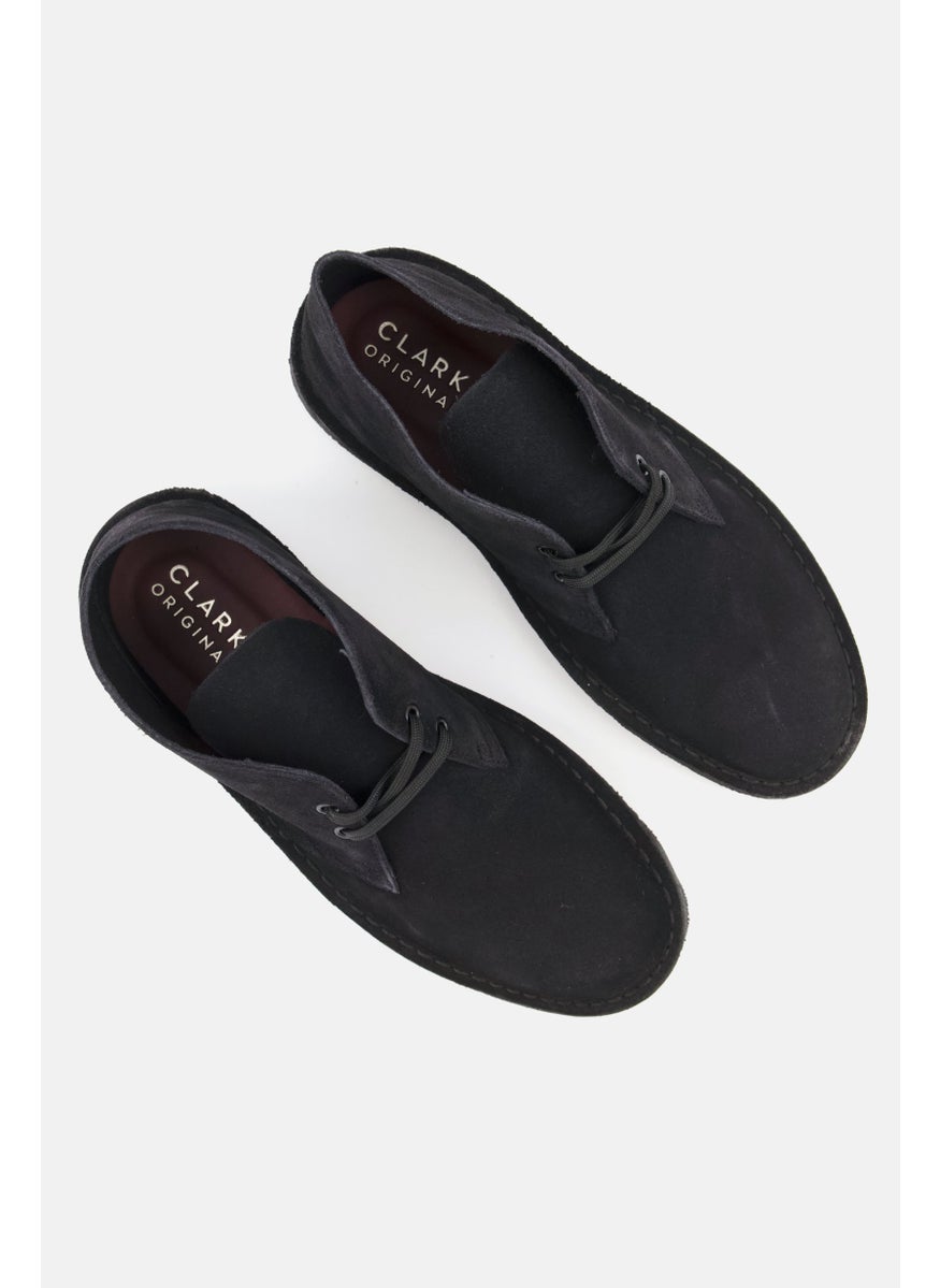 clarks Men Wide Lace Up Desert Boot,Black  - Image 4