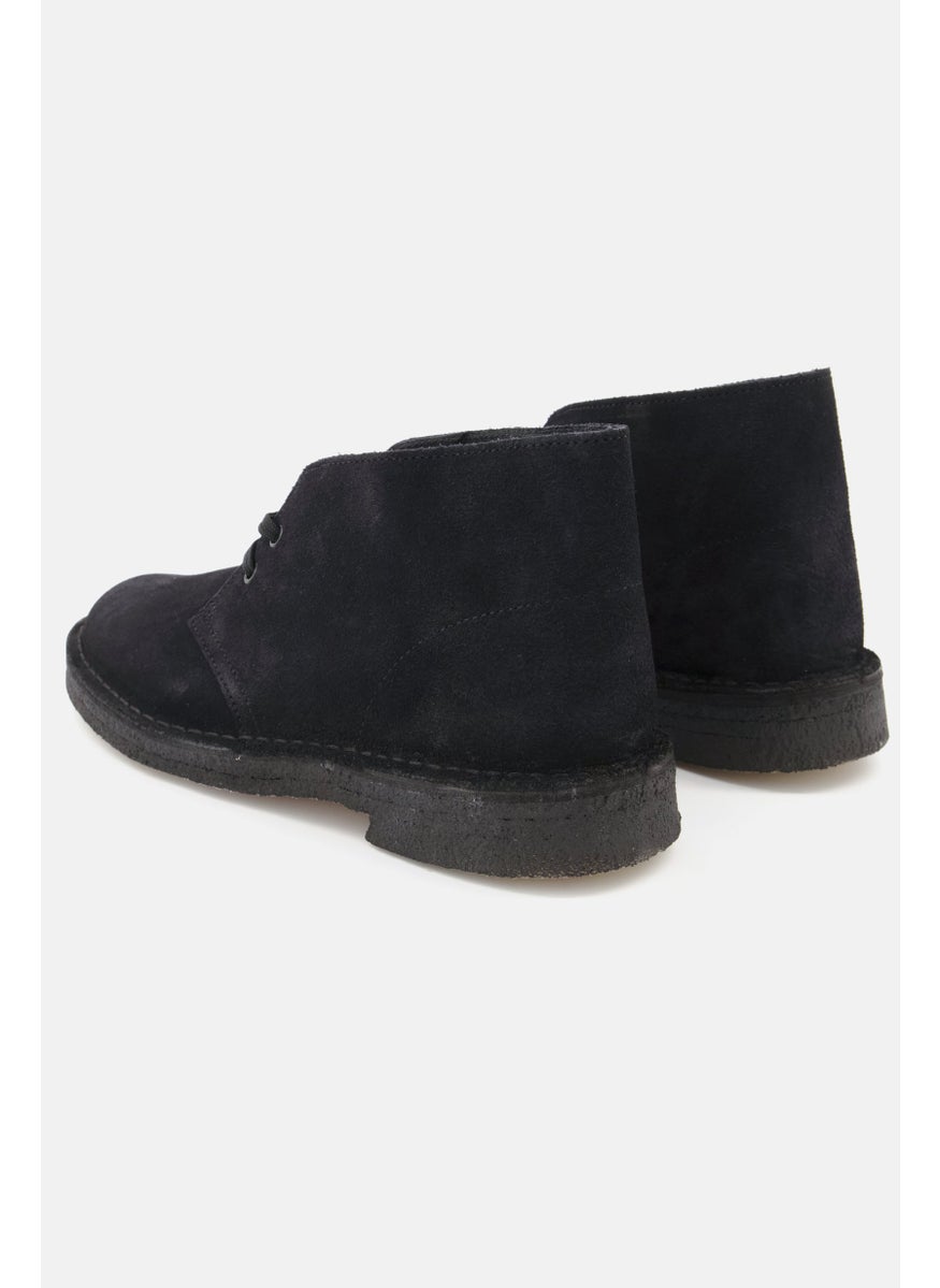 clarks Men Wide Lace Up Desert Boot,Black  - Image 2