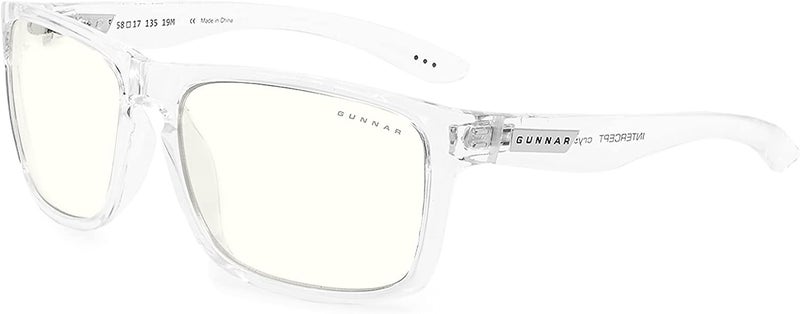 GUNNAR Blue Light Blocking Glasses for Gaming & Computer | Intercept Crystal | Patented 35% Blue Light Protection, Reduce Digital Eye Strain, Dry Eyes, Headaches & Improving Sleep - Image 2
