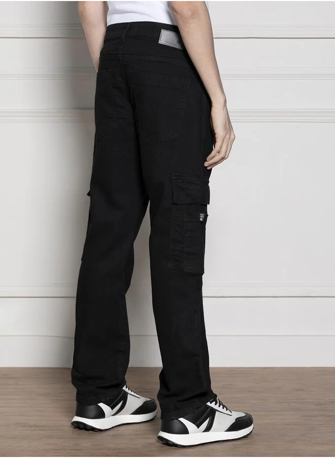 Dennis Lingo Mid Rise Relaxed Fit Stretchable Jeans