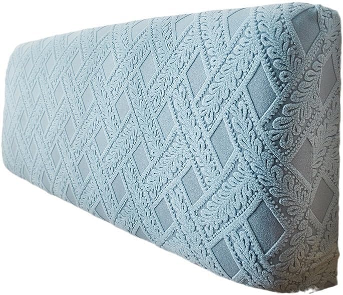 1 piece Soft Bag Bedside dust Protection Cover, Three-Dimensional Plush Rattan All Inclusive Bedroom Decoration Bedside Cover, Length 200cm (Dark Gray) - Image 3