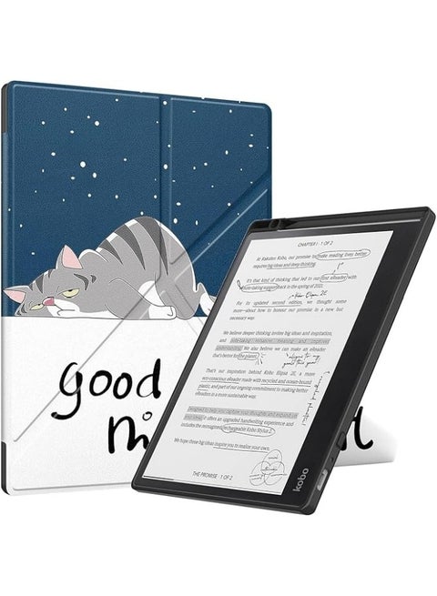Case Compatible with Kobo Elipsa 2E 10.3 inch 2023, Soft TPU Matte Back Cover, Smart Folio Shell Origami Protective Cover with Magnetic Closure and Stand Function