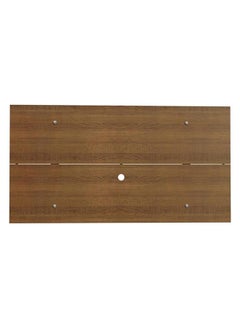 AtoZ Furniture Madesa TV Panel for up to 55 Inches in Brown Color 
