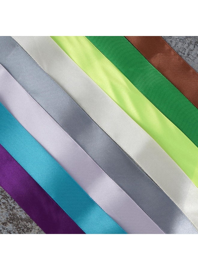 Chenkou Craft Solid Satin Ribbon Ribbons Assorted 40 Yards Craft Bow Party Decoration Packing Ribbons (Mix, 1"(25mm)) - Image 5