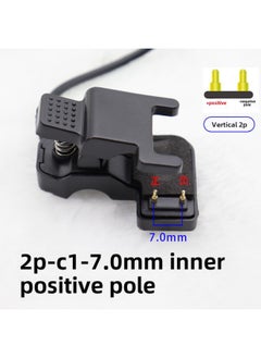 Universal Smart Bracelet Watch Universal Charger T500 HW12 Watch 23 Contact Pin Pin Data Cable Clip-Color:2 Pin 7mm Charging Clip-Model Specifications:Universal Charging Clamp