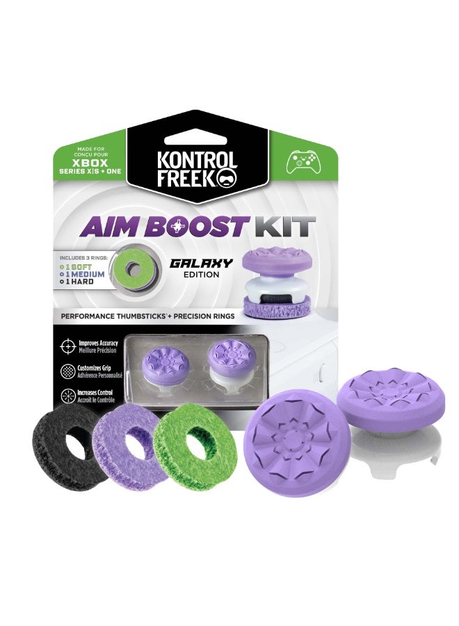Aim Boost Kit for Xbox One and Xbox Series X Controller | Includes Performance Thumbsticks and Precision Rings - Image 1