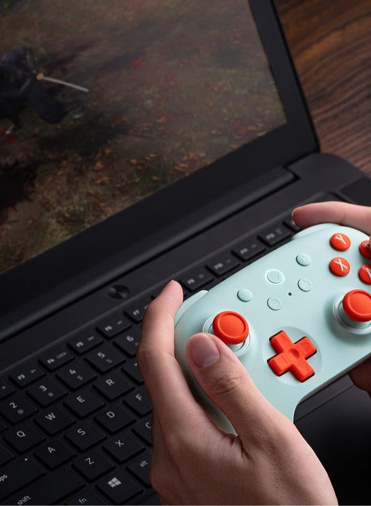 8Bitdo Ultimate 2C Wireless Controller for Windows PC and Android, with 1000 Hz Polling Rate, Hall Effect Joysticks and Triggers, and Remappable L4/R4 Bumpers (Mint) - Image 5