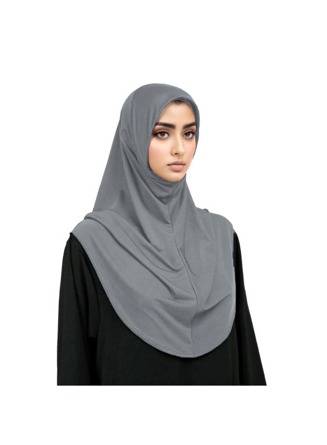 Muslim Islamic Hijabs Head Wrap Scarf Shawl for Women Long Turban Cap - Image 1