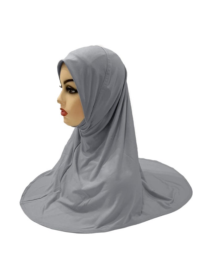 Muslim Islamic Hijabs Head Wrap Scarf Shawl for Women Long Turban Cap - Image 3