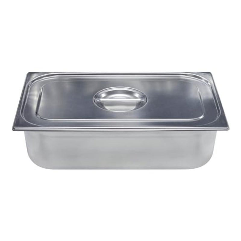 Raj Steel GN Silver Gastronorm Pan 530X325X150 MM - Catering, Food Warmer, Storage Container - Image 2