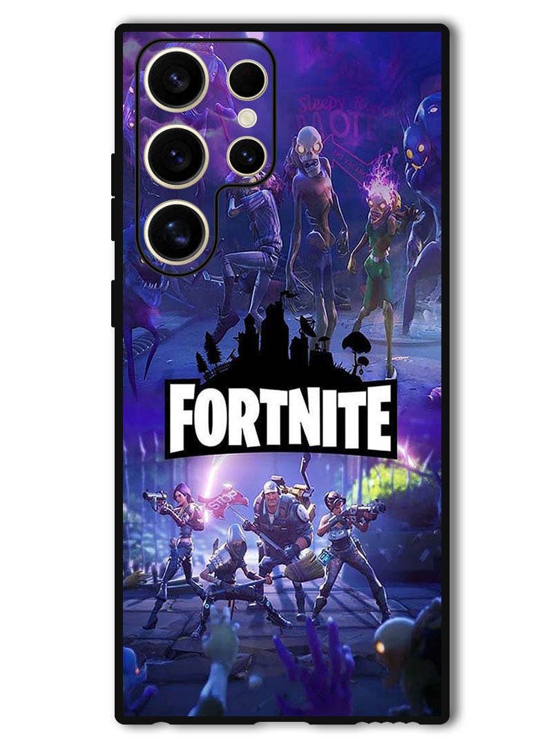 Theodor Protective Case Anti Scratch Shock Proof Bumper Cover For Samsung Galaxy S24 Ultra Fortnite - Image 1