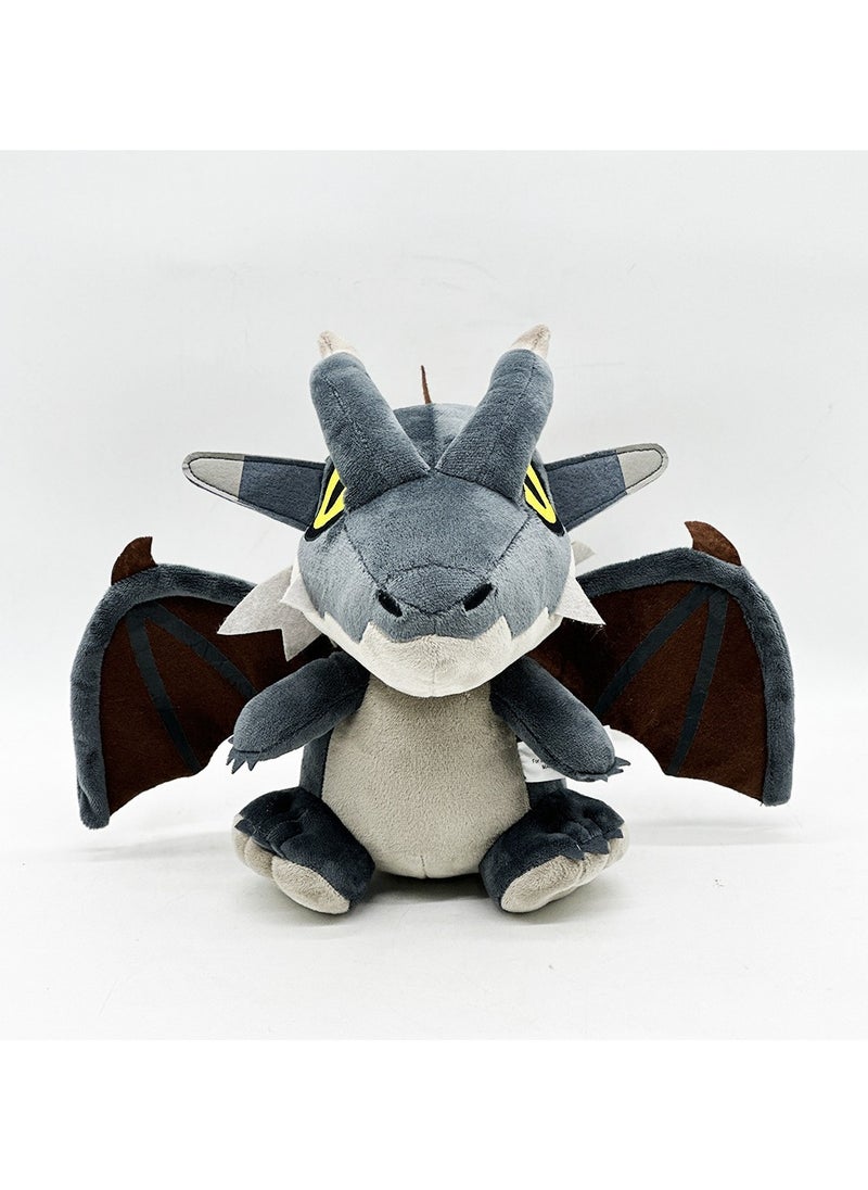 New Monster Hunter Deformed Plush Monster Hunter doll for family and friends (25cm) - Image 1
