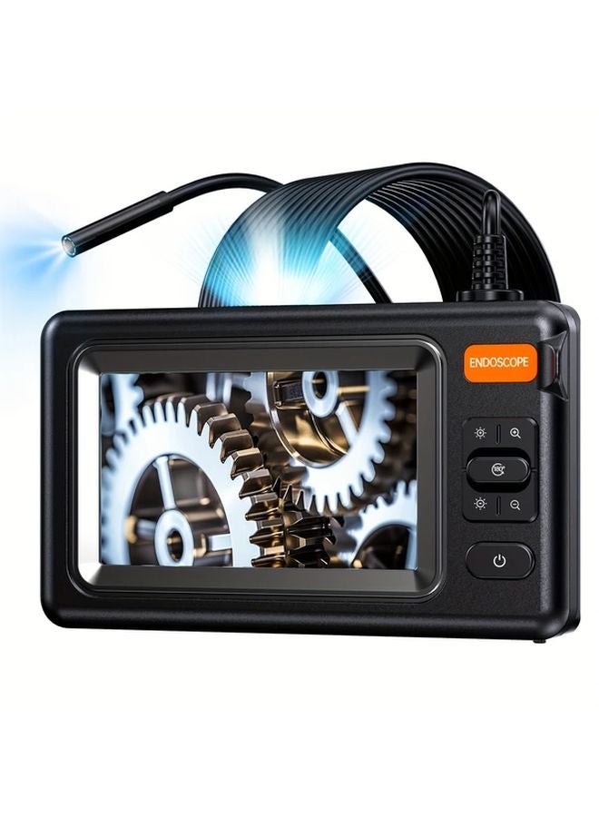 8 LED Endoscope Camera With 4 3 Inch IPS Screen IP67 Waterproof 196 85 Inch Cable For Drain Sewer Inspection - Image 2