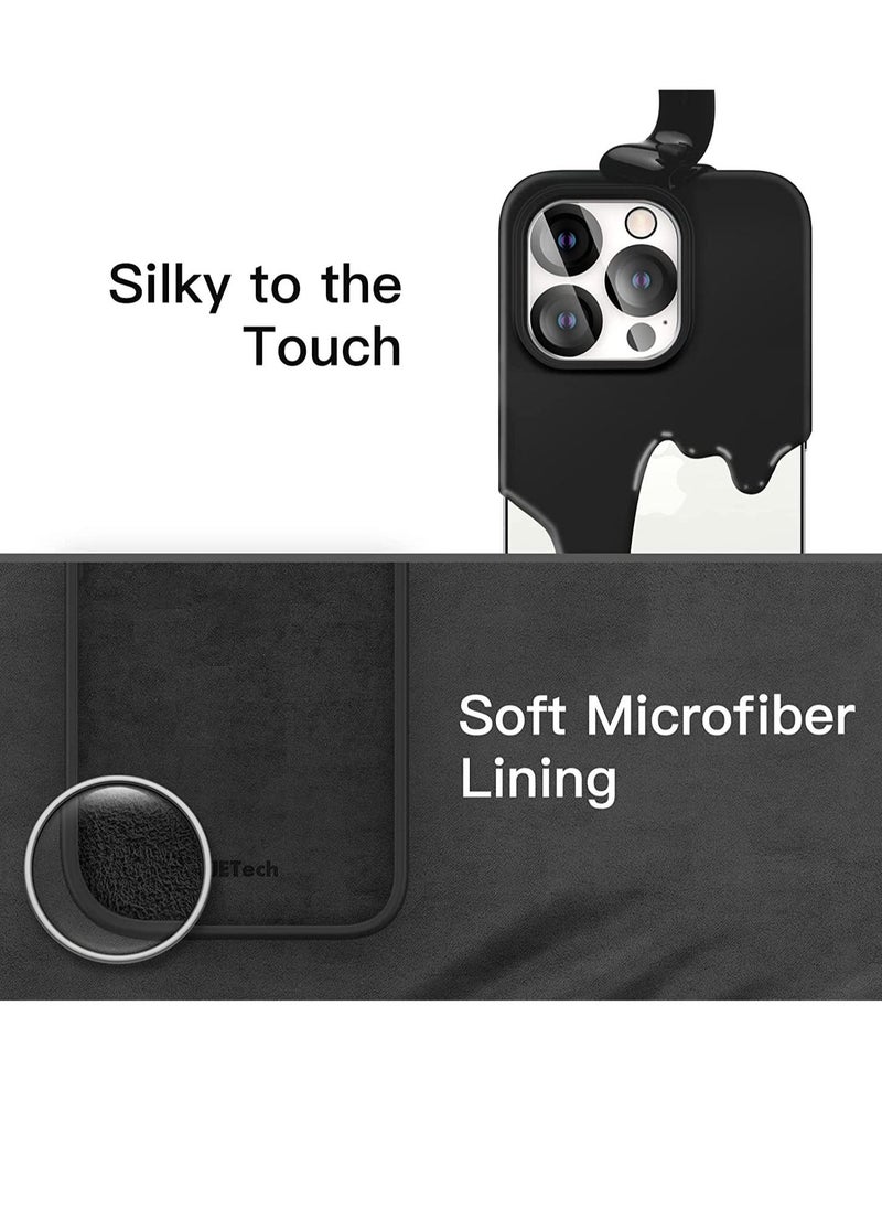 IAF 3 in 1 Silicone Case for iPhone 14 Pro Max 6.7-Inch, with 2-Pack Screen Protector and 2-Pack Camera Lens Protector, Full Coverage Tempered Glass Film - Image 5