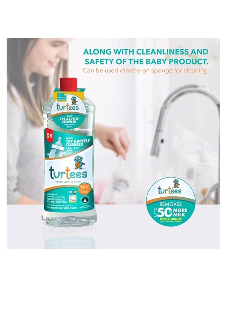 turtees Baby bottle and toy cleanser 500 ML (1, 500 ML) - Image 3