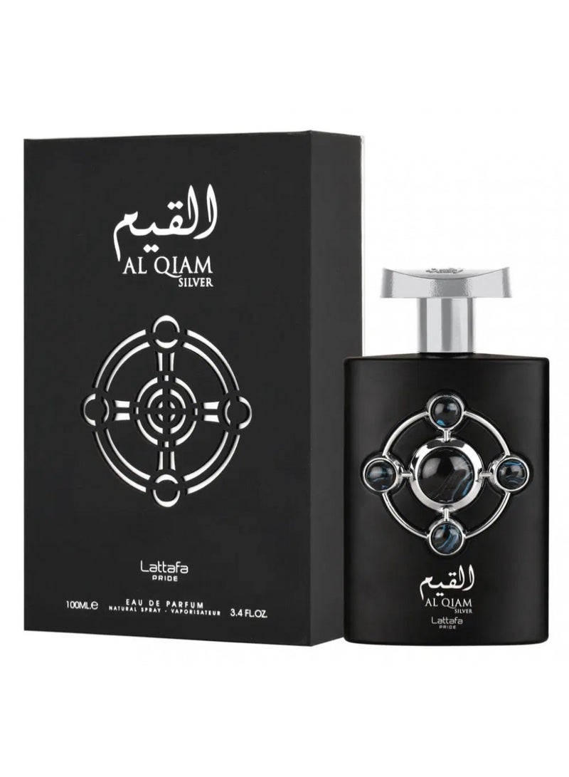 Lattafa AL QIAM Silver Eau de Parfum 100ml - Image 1
