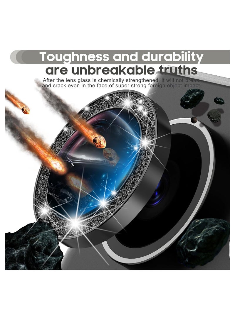 ELTRAZONE 2-Pack for Samsung Galaxy S24 Ultra Camera Lens Protector, 9H Tempered Glass Protective Lens Flim for Samsung Galaxy S24 Ultra Camera Lens Cover-Black - Image 4