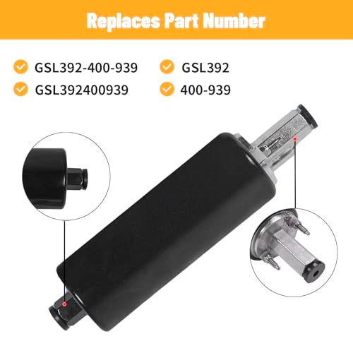 ZHSYMX GSL392 255LPH Inline Fuel Pump & 58 PSI LS Swap Fuel Pump EFI Conversion Fuel Filter Regulator Kit With 6AN Fittings GSL392-400-939 - Image 3