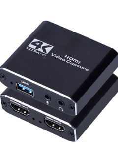 Generic 4K HDMI Video Capture Card, USB 3.0, 1080P 60FPS Ultra Low Latency for Gaming, Live Streaming, and Video Conferencing with Nintendo Switch, PS4, Xbox One, OBS, Camera, and PC.  - Image 1
