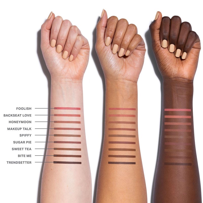 Morphe Color Pencil Bundle - Cream Lip Liner Pencil with a Zero-Tugging Formula - Effortlessly Lines, Defines & Shapes Lips - Sweet Tea (2 Count) - Image 5