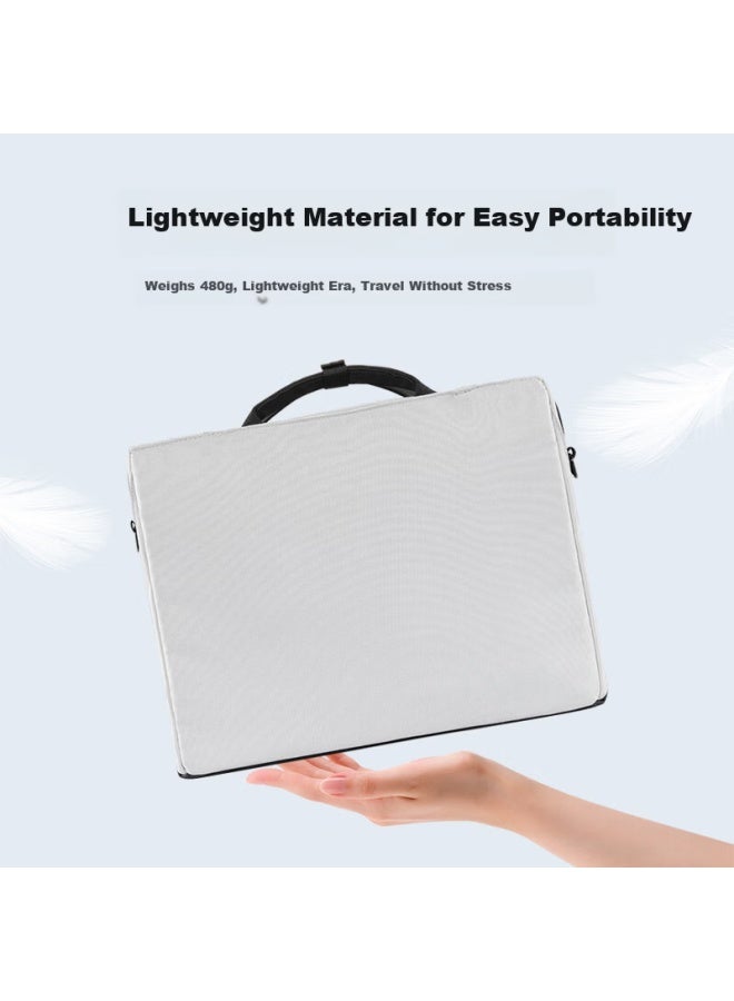 Lexon Laptop Shoulder Bag Thickened Shockproof Notebook Bag Men And Women Apple Simple Commuter Briefcase - Image 2