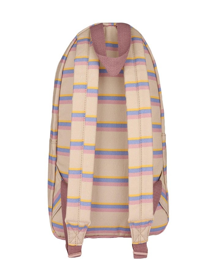 Roxy Women's Always Core Mini Backpack, Banana Cream Stripe, One Size, Always Core Mini Backpack - Image 2