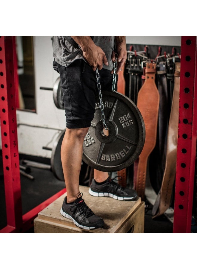 أس تس إل الوزن الأحزمة رفع الخصر، اللياقة البدنية حزام الخصر مع السلاسل، حزام التمارين من أجل السحب التدريب، حزام الظهر دعم الخصر رفع الأحزمة من أجل رفع الأثقال بناء الأجسام، المهام الثقيلة رفع الأحزمة تدريب الحزام الرياضي لكرة القدم للرجال النساء - Image 4