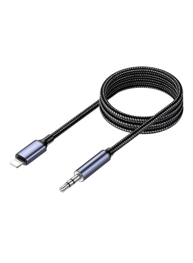 KUULAA KUULAAAUX Cable 3.5mm Jack to for Lightning Cable for iPhone 12 Pro Max Mini 11 X Plus 8 Headphone Speaker Audio Adapter Cable  - Image 1